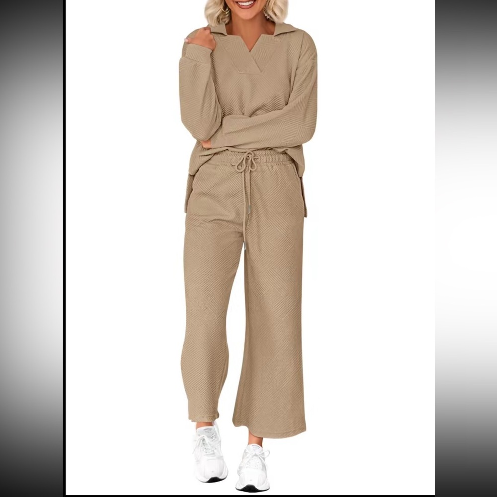 Women's Khaki Lounge Set